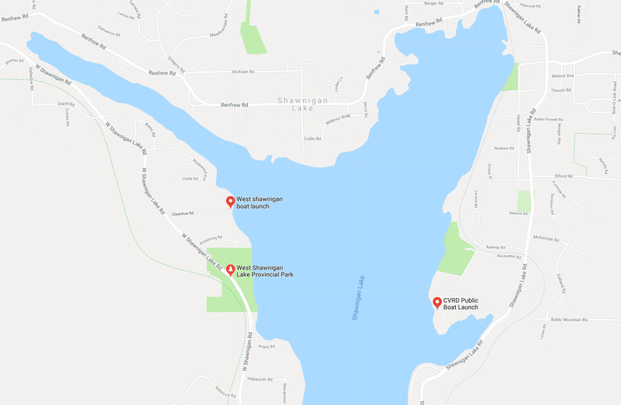 Boat Launch Map